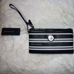 Tommy Hilfiger Striped Wristlet (NWT)